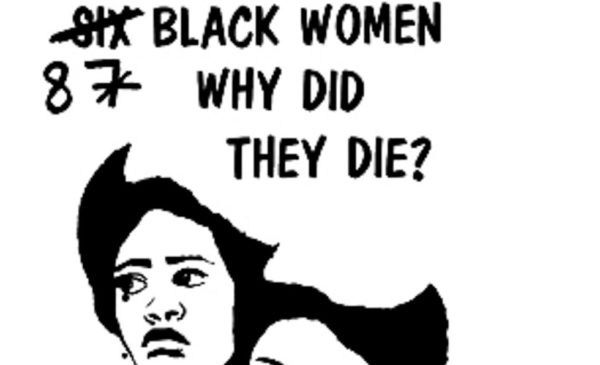 cover of Combahee River Collective Zine -- black and white words 