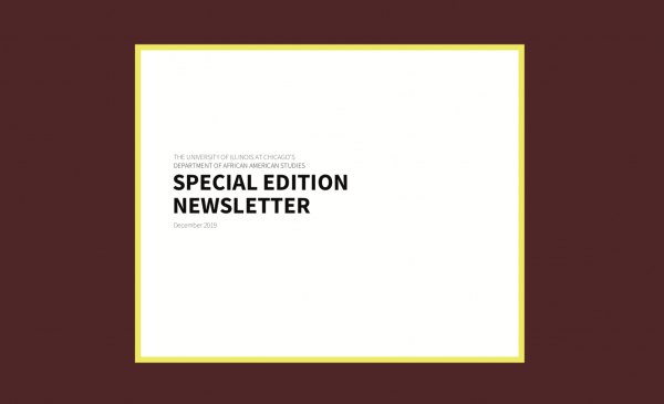 Fall 2019 African American Department Newsletter
